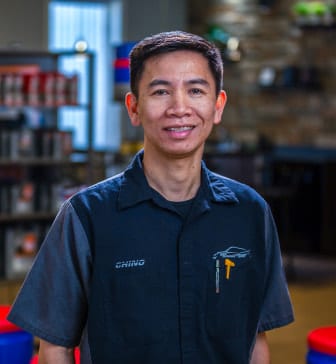 Headshot of Chino Macachorat, Detailing Specialist at RSP Motorsports